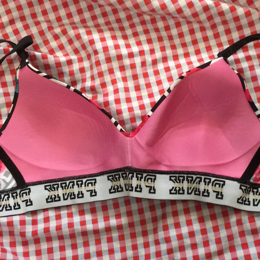 34C PINK Victoria’s Secret Wear Everywhere Wireless Lightly Lined Bra - Picture 3 of 5